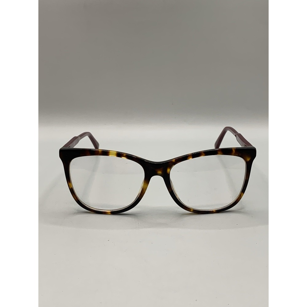 HIP Optical Eyeglasses Rodriguez 53-16-140 Brown Tortoise Red Cat Eye Frame Only
